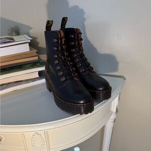 Dr. Martens Black Combat Boots